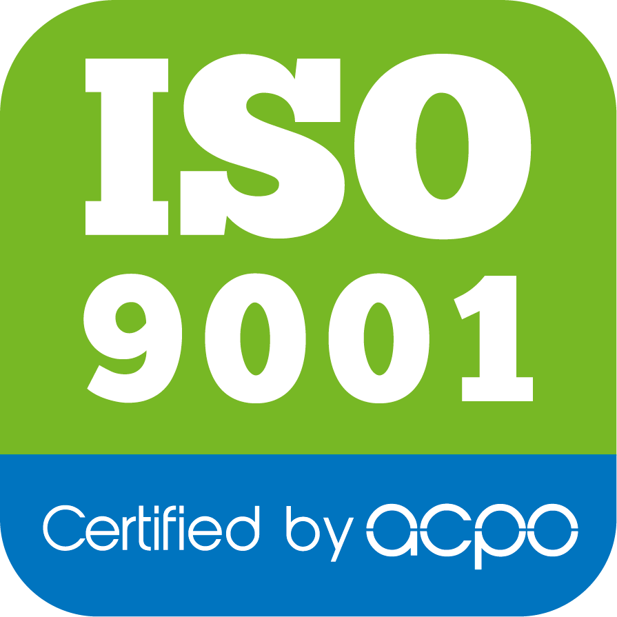 ISO 9001 - Certified by ACPO