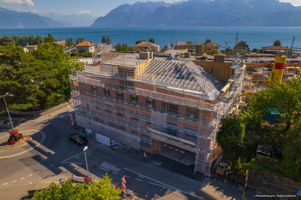 Chantier Cully-Gare à Bourg-en-Lavaux
