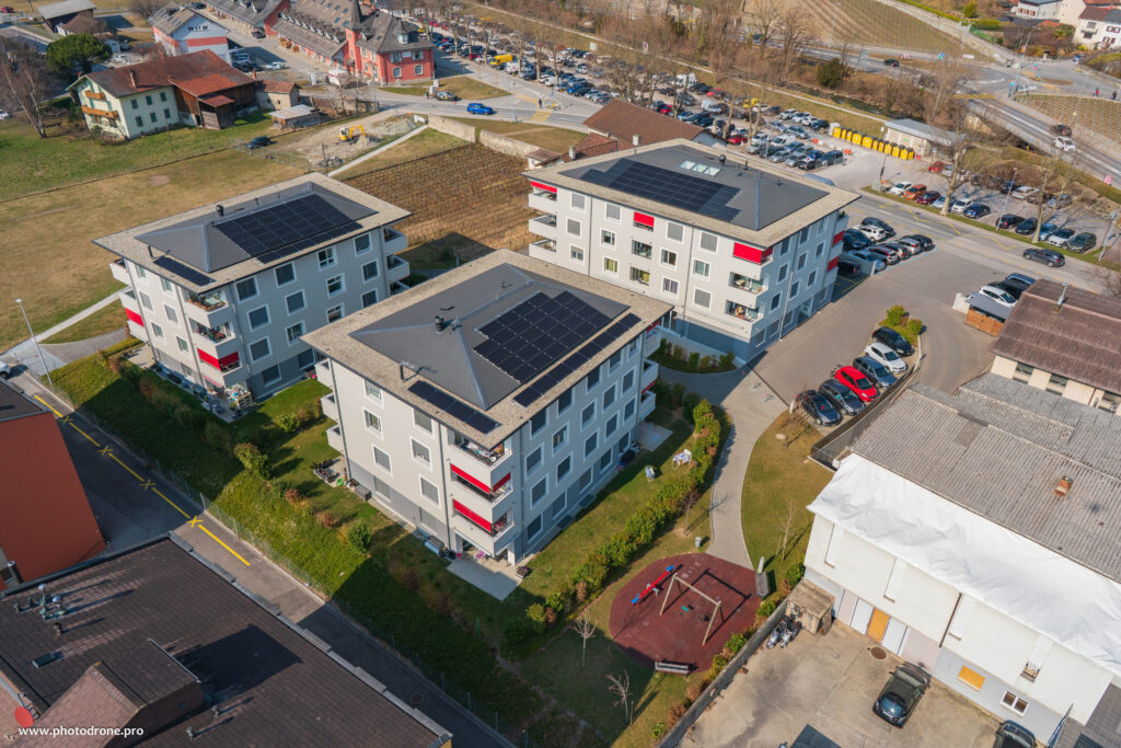 Chantier Les Glariers 4 à Aigle