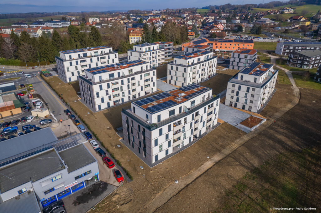 Chantier Grand-Pré Sud à Cheseaux-sur-Lausanne