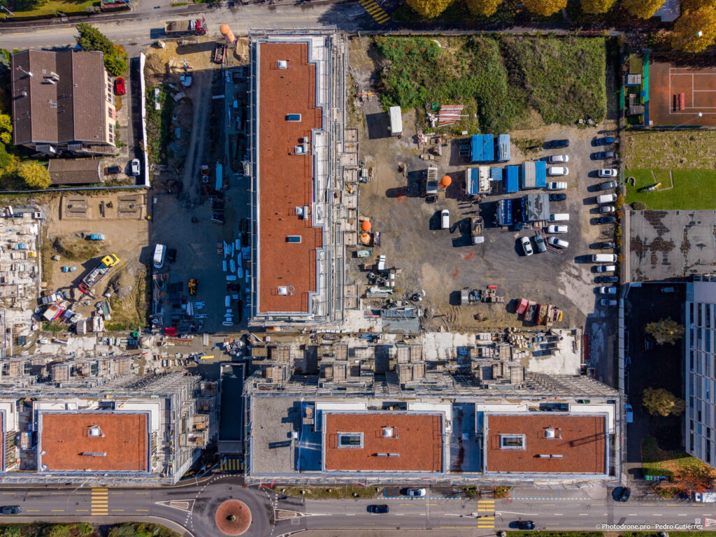 Chantier Mapraz à Ecublens