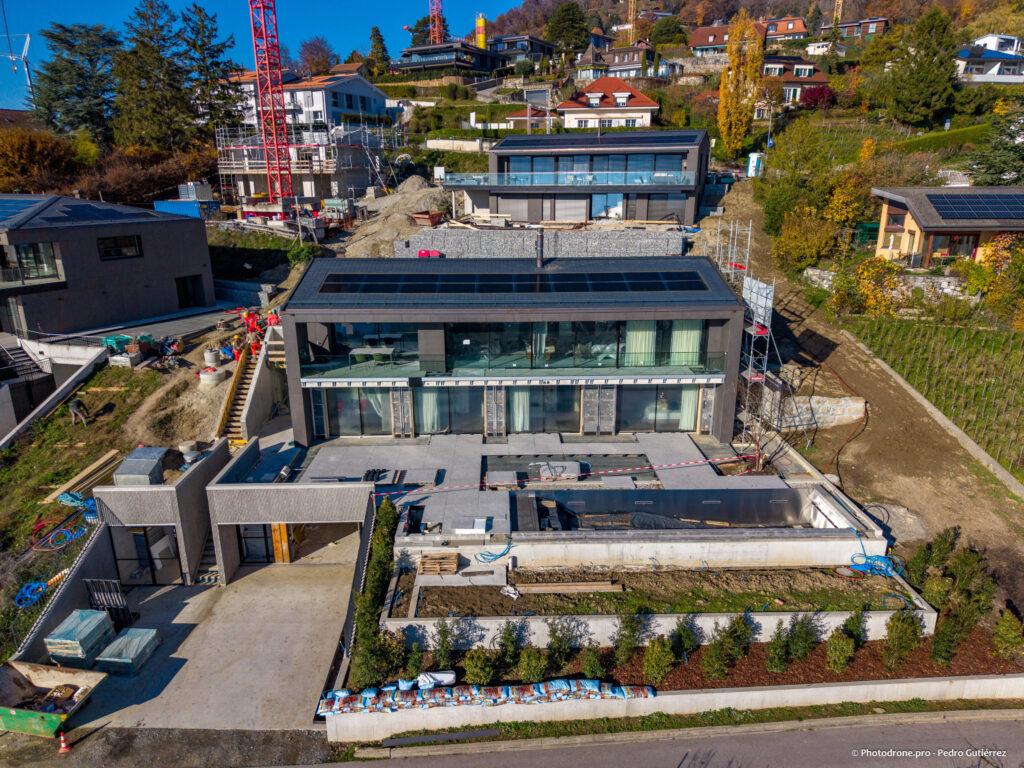 Constructions terminées des Villas Prahis à Grandvaux