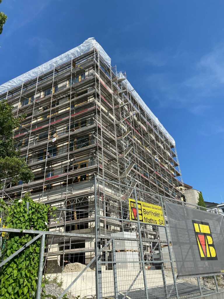 Construction de l'EMS Clémence à Lausanne