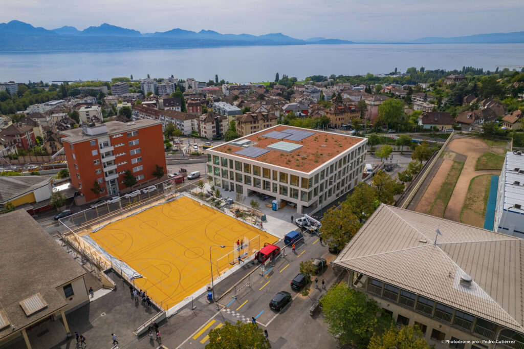 Locaux scolaires du Belvédère à Lausanne