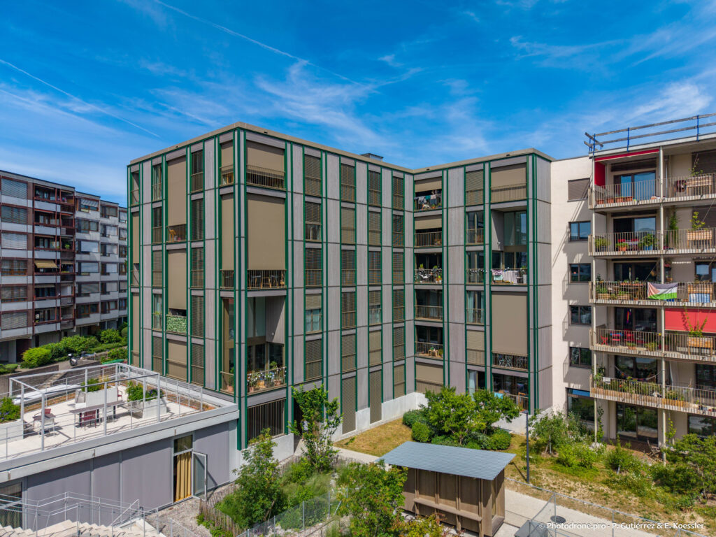 Immeuble de 34 logements PPE terminé à Lausanne