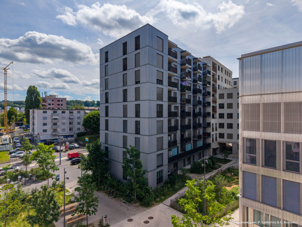 Logements subventionnés terminés à Lausanne