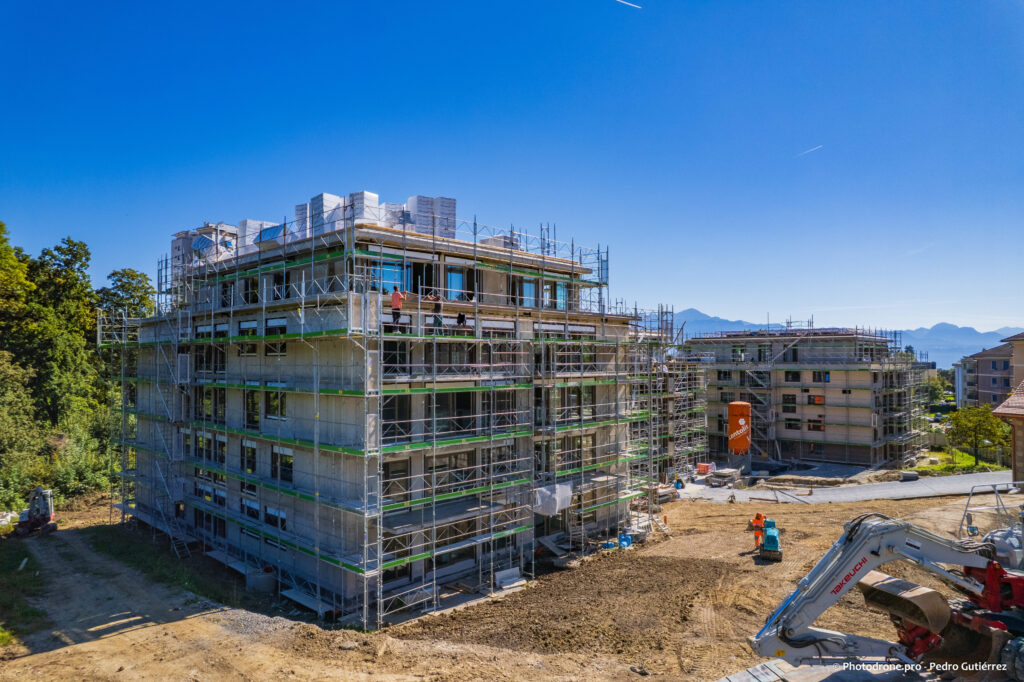 Chantier Victor Ruffy à Lausanne
