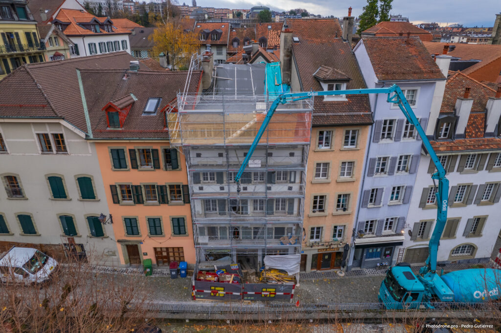 Rénovation Cité-Devant 8 à Lausanne