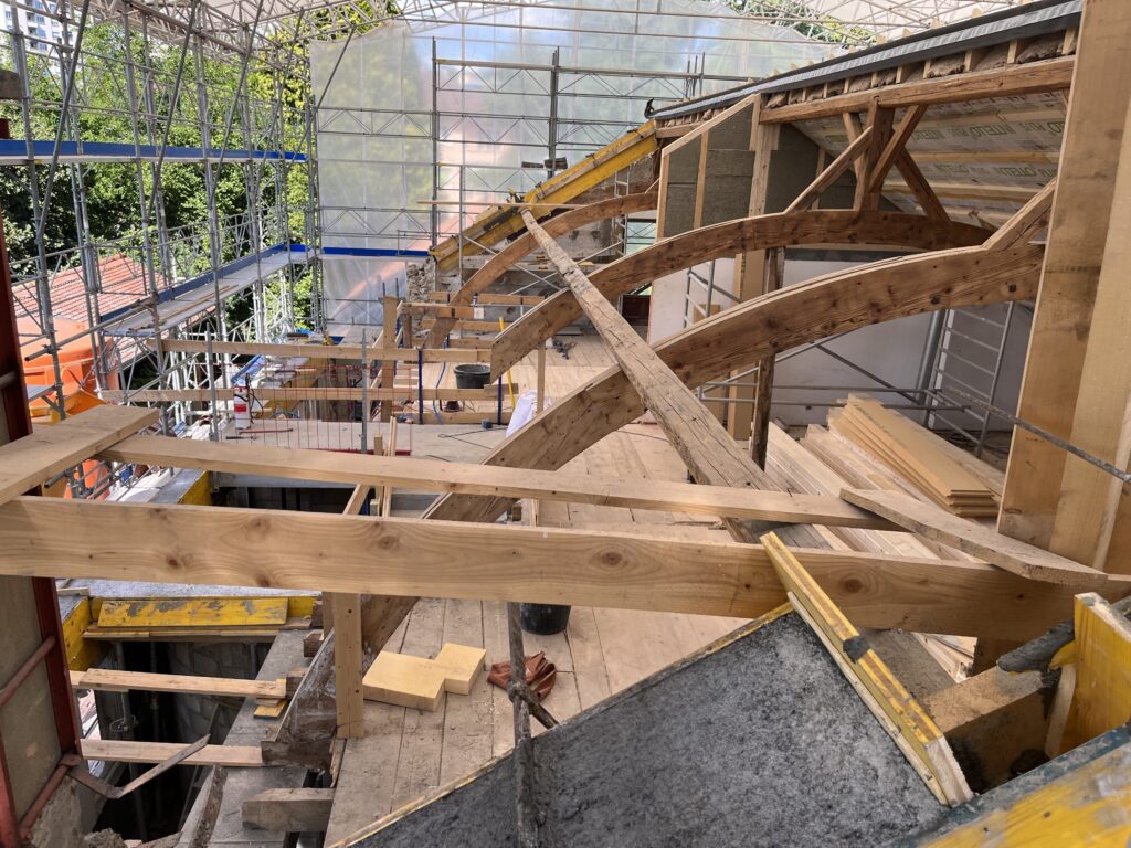 Transformation d'une maison au Clamadour à Lausanne