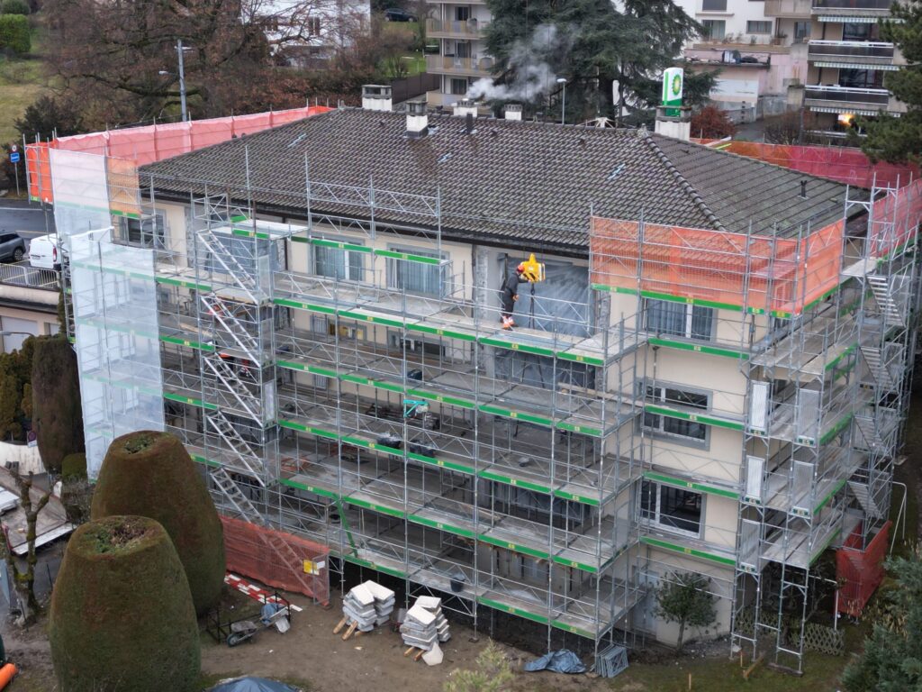Chantier de Forêt 2 à Pully