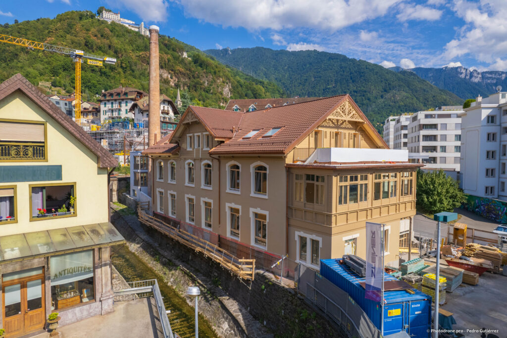 Rénovation de bâtiment à Montreux
